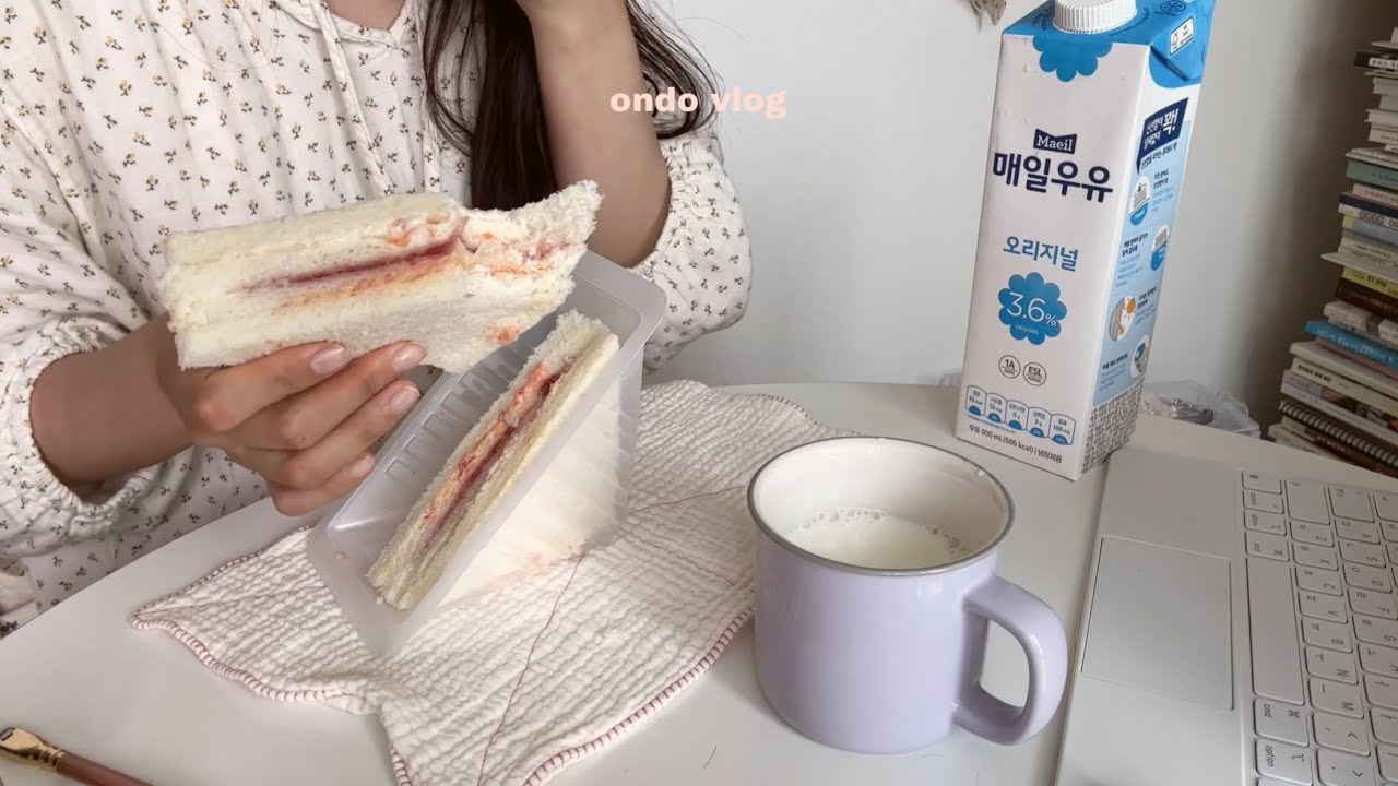 ENG)연희동에서 인생 디저트 만남..건강한 집밥 해 먹기,여름 옷 쇼핑,푸딩 만들기