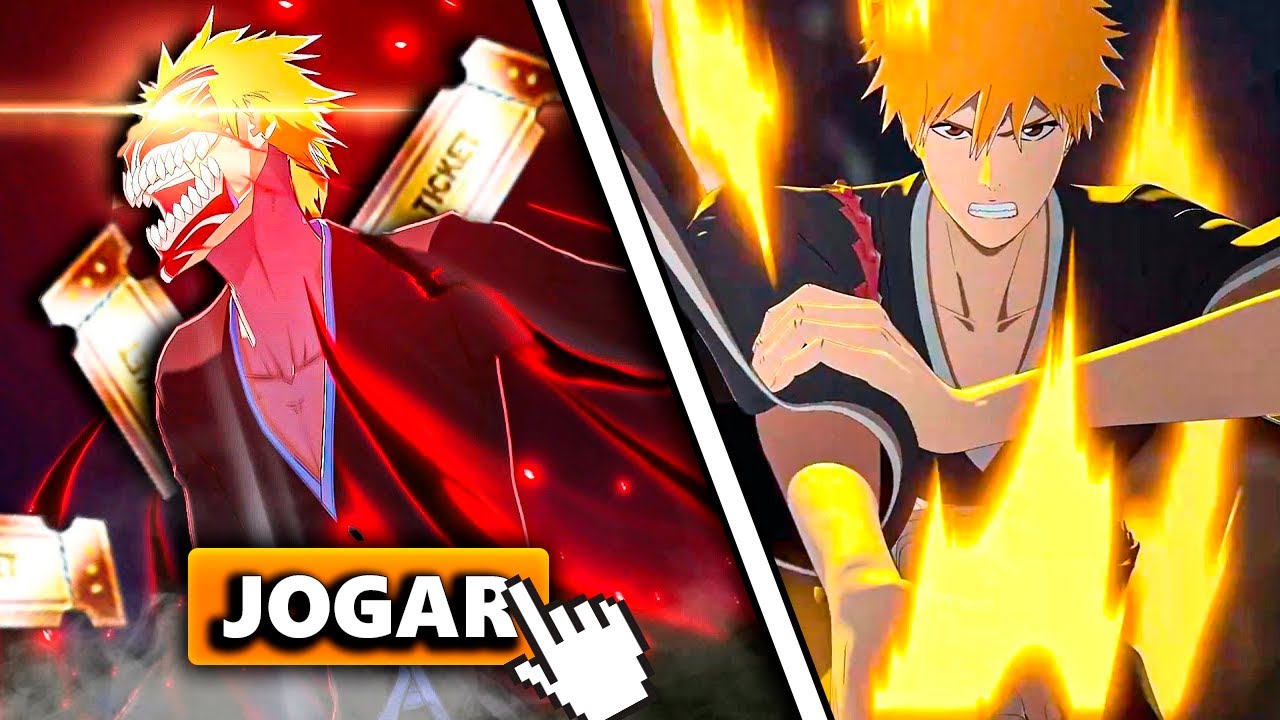 DEI SORTE? EU JOGUEI O NOVO JOGO BLEACH SOUL RESONANCE E JÁ FUI ATRÁS DO MAIS FORTE: ICHIGO BANKAI!