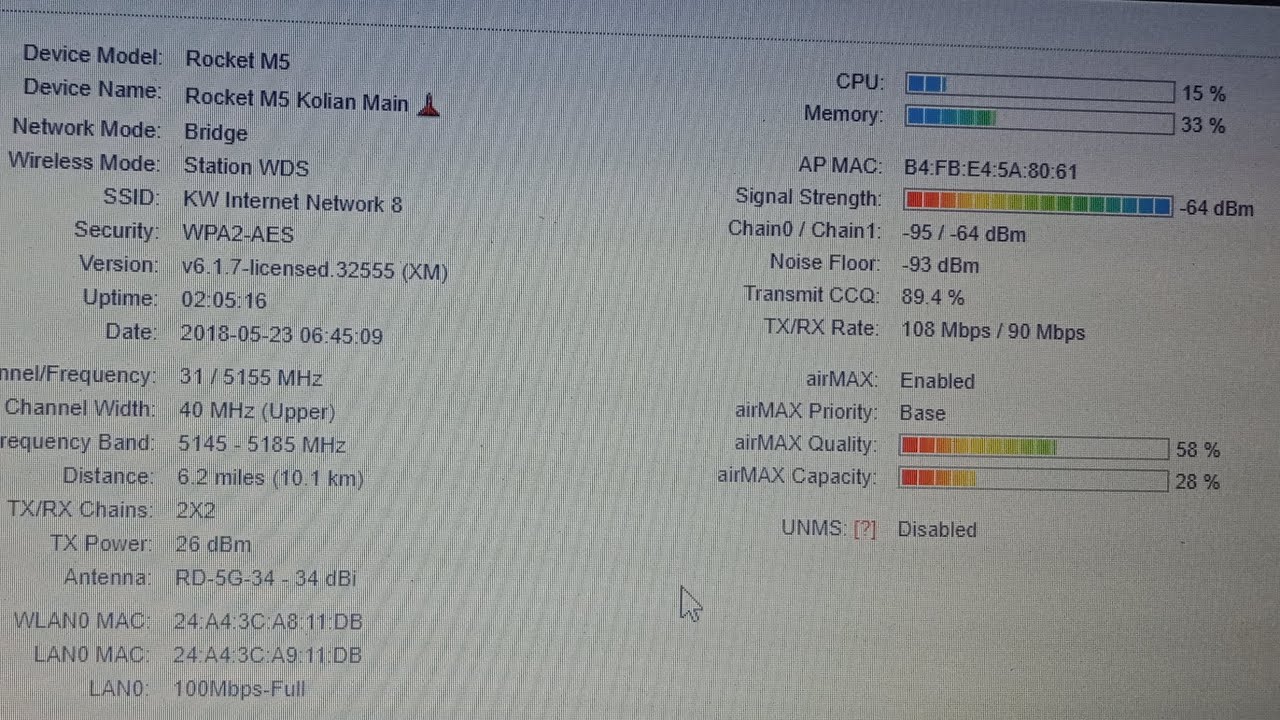 Ubnt Device Power Beam | M5 400 15km Link p2p Test 50Mbps Pass Ubquti | 15km link Powerbeam m5 400 📡