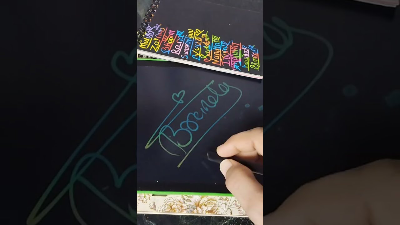 Signature ✍️🖊️✨💞 name calligraphy@samrinmehndiartist16