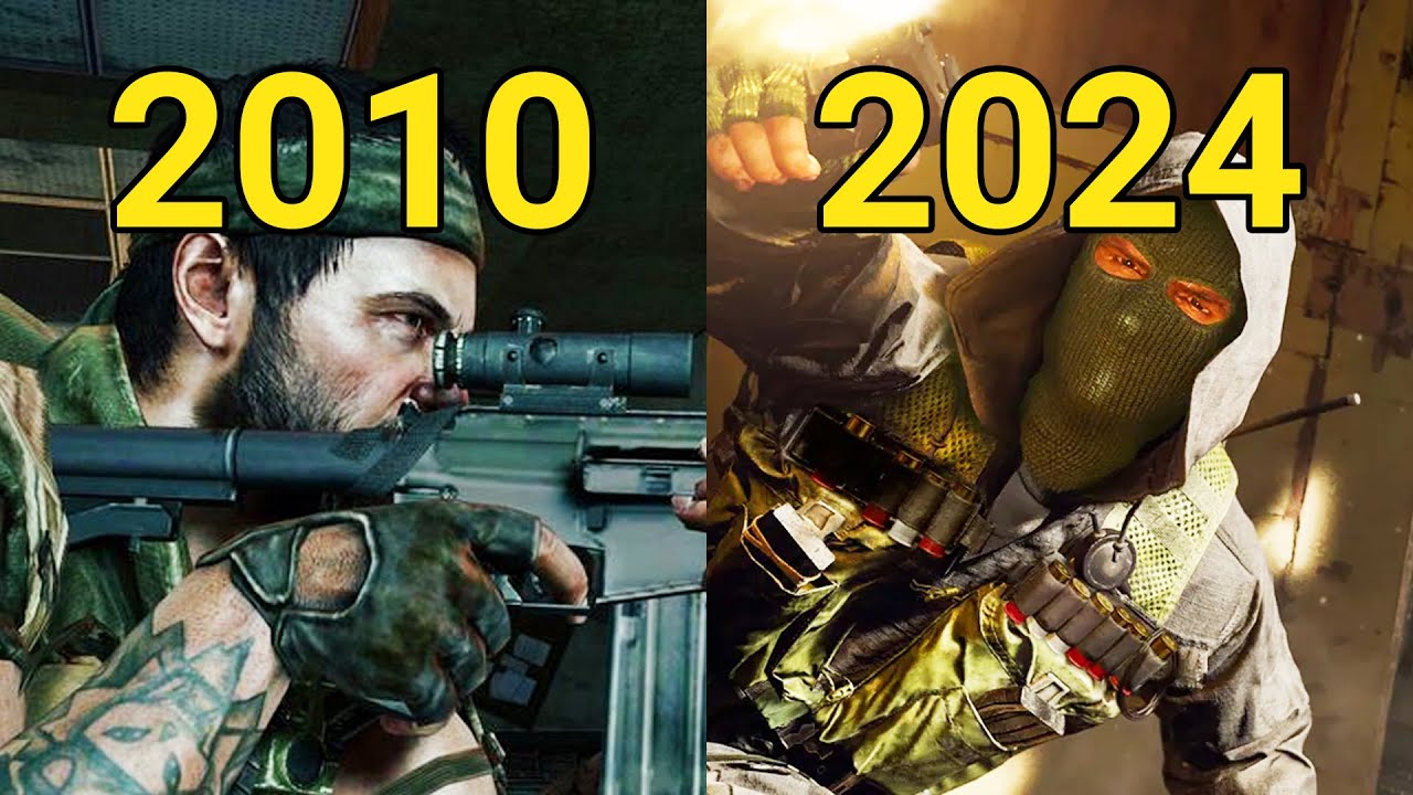 Эволюция Call Of Duty Black Ops (2010-2024)