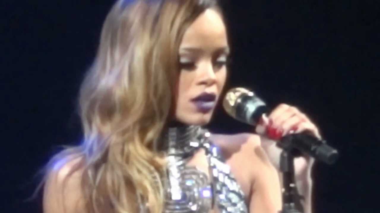 RIHANNA concert... Detroit 2013