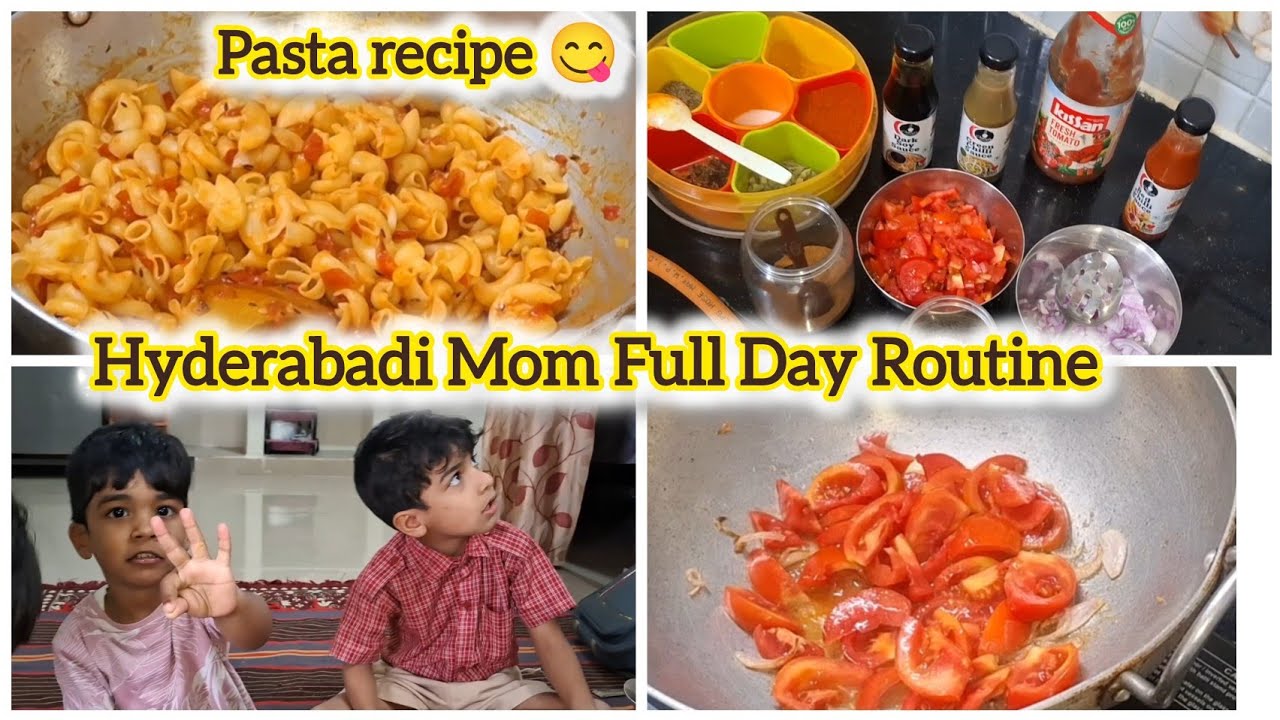 Hyderabadi Mom Full Day Busy Routine with School Going Kids 🥰 #vlog #cooking #dailyvlog #familyvlogs
