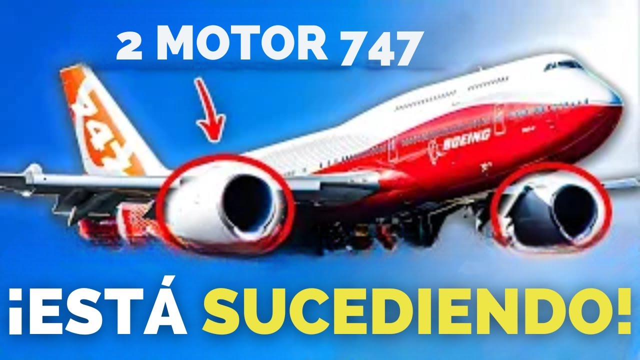 ¡El Nuevo Boeing 747 de dos Motores Sorprendió a la Industria de la Aviación!