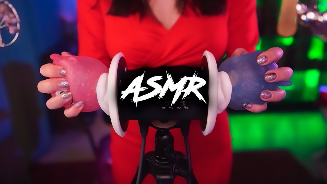 ASMR Squeezing Sounds - Antistress toys and sponge 💎 No talking