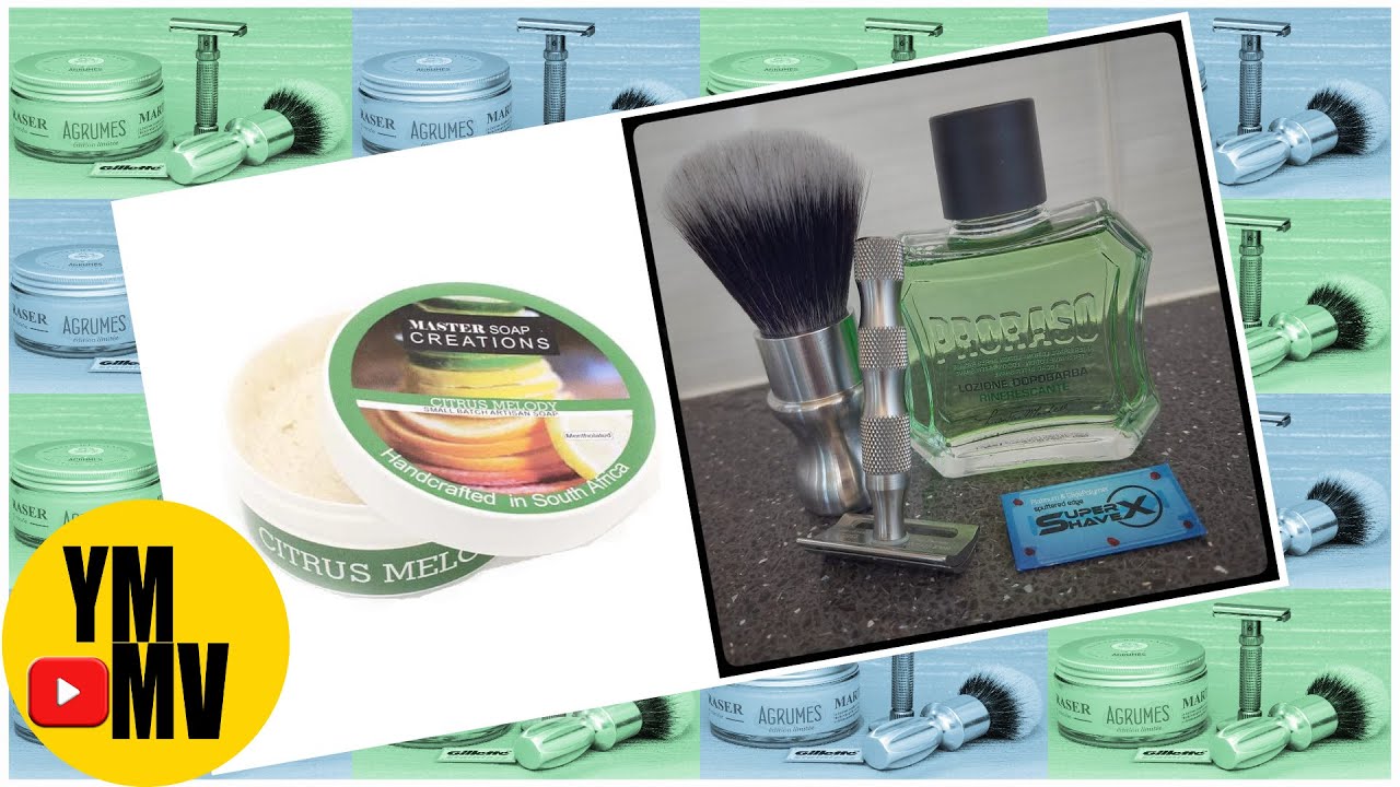 Master Soap Creations Citrus Melody, RazoRock Mamba [#379]