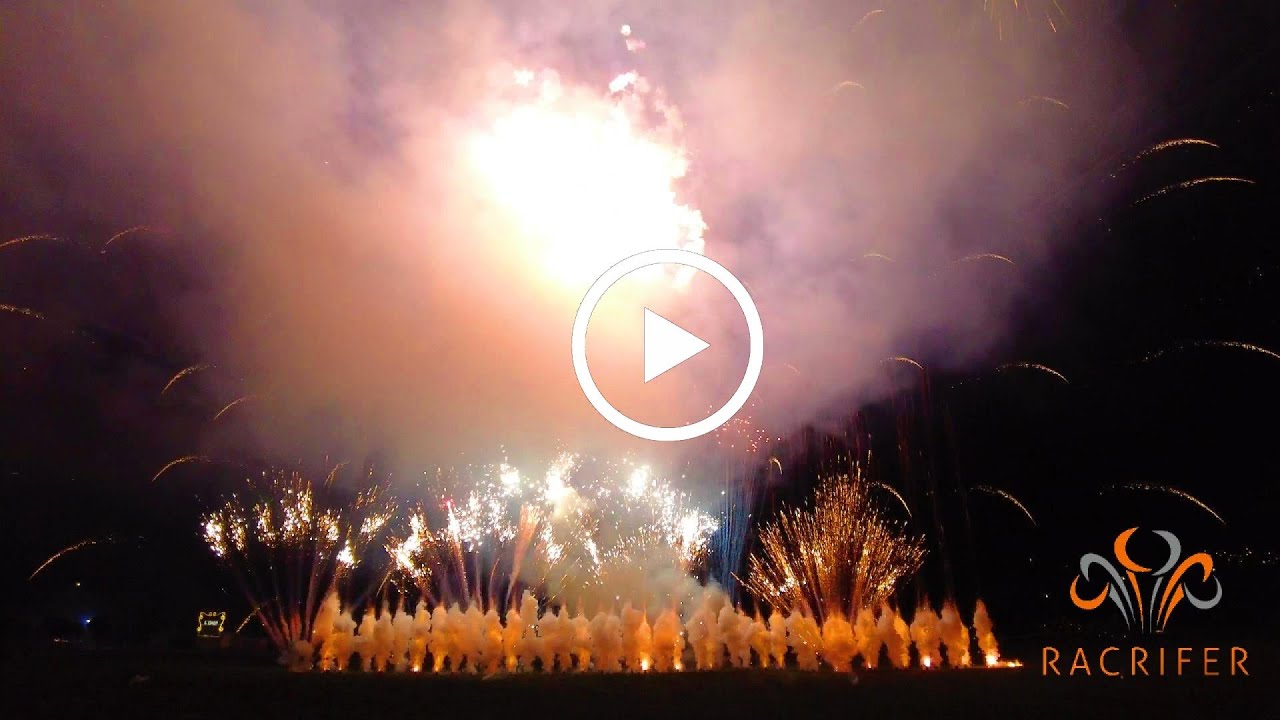 Estrondosa Sessão de Fogo de Artificio em Lustosa 2024