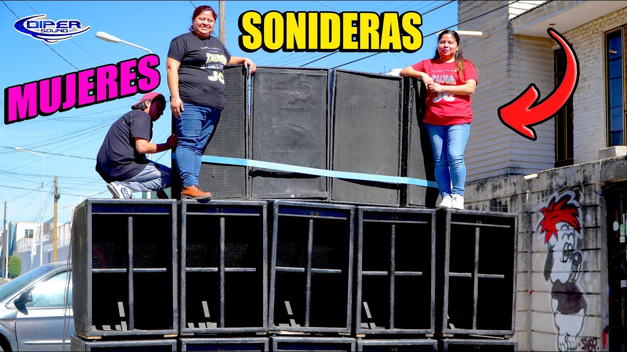 SE QUEDARON A CARGO DEL SONIDO DE SU PAPA Y AHORA VUELVEN A TOCAR CON SU EQUIPO, SONIDO TAURO