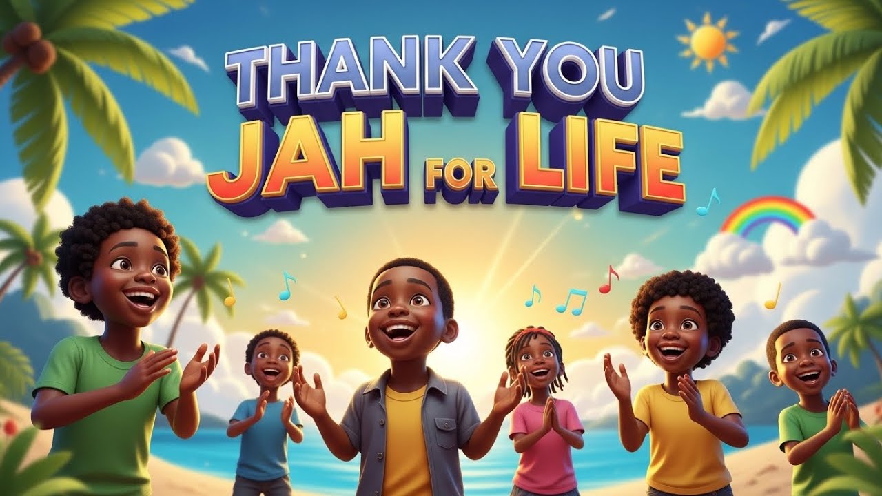 🌞 “Thank You Jah for Life” – Reggae Gospel Kids Anthem 