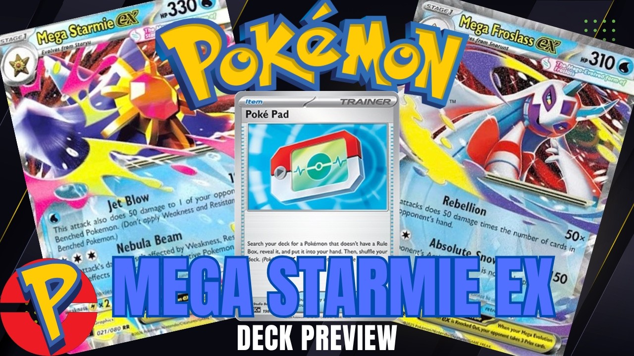 Mega Starmie ex Deck Preview: Pokemon Post Rotation Decklists