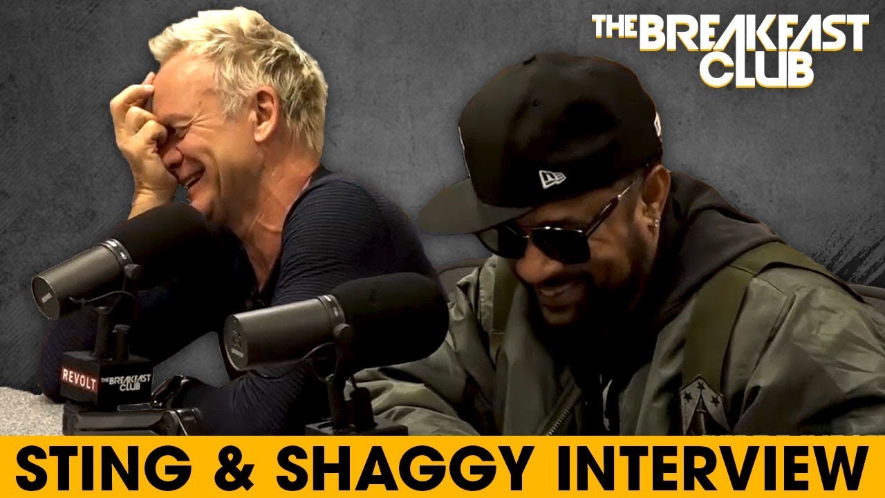 Sting & Shaggy Come Together For Reggae Music, Talk Lifestyle Changes, Old Hits + More
