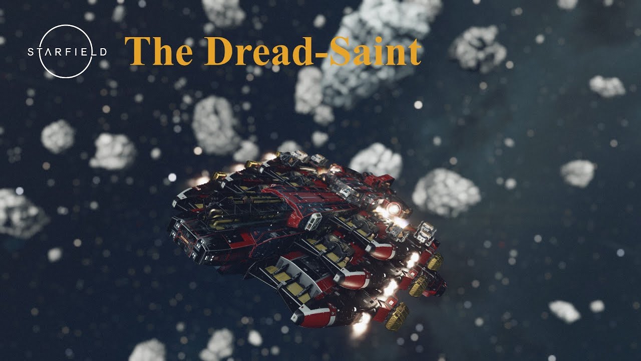 Starfield | The Dread-Siant | Custom Vanilla Ship #starfield #starfieldships #bethesdasoftworks