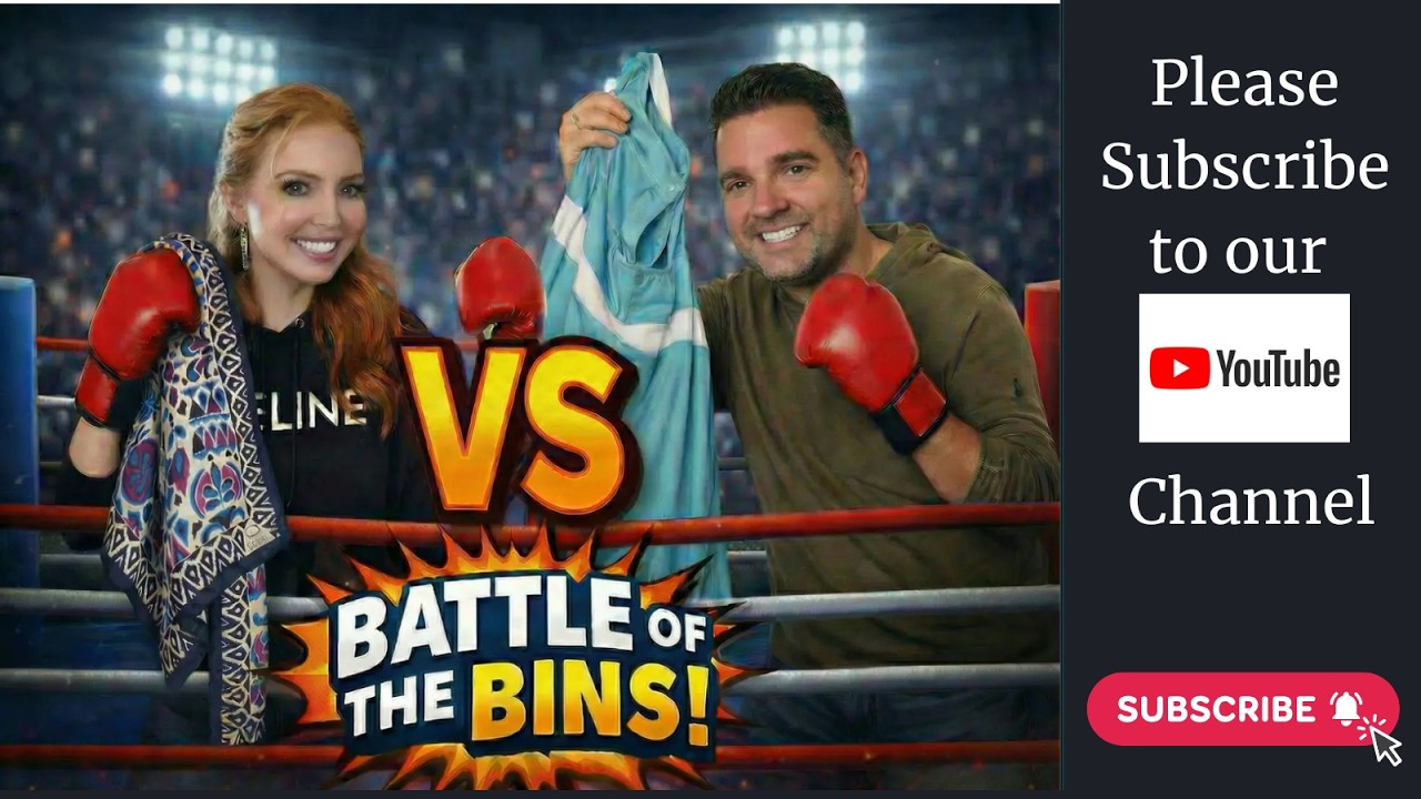 Battle of the Bins - We battle it out to see who was the better thrifter at the Goodwill bins.