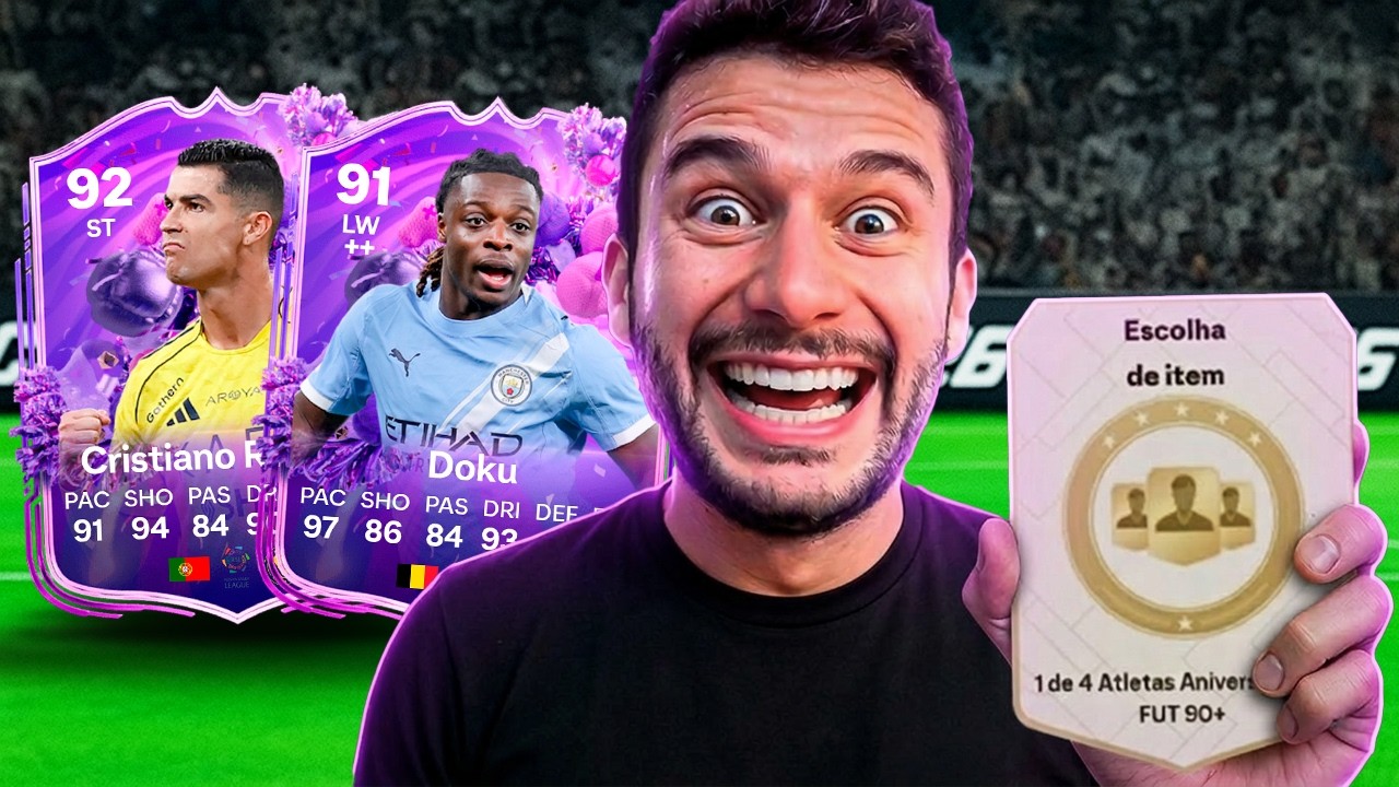 ABRIMOS O NOVO PP 90+ DO FUT BIRTHDAY🔥E MITAMOS MUITO NAS GARANTIAS DO EVENTO! 😎