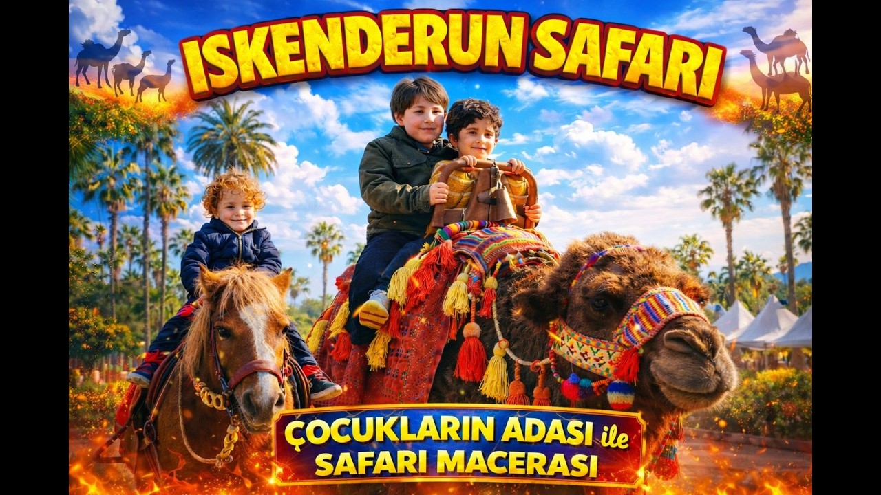 İskenderun’da Safari: Deve ve Midilli Turu!
