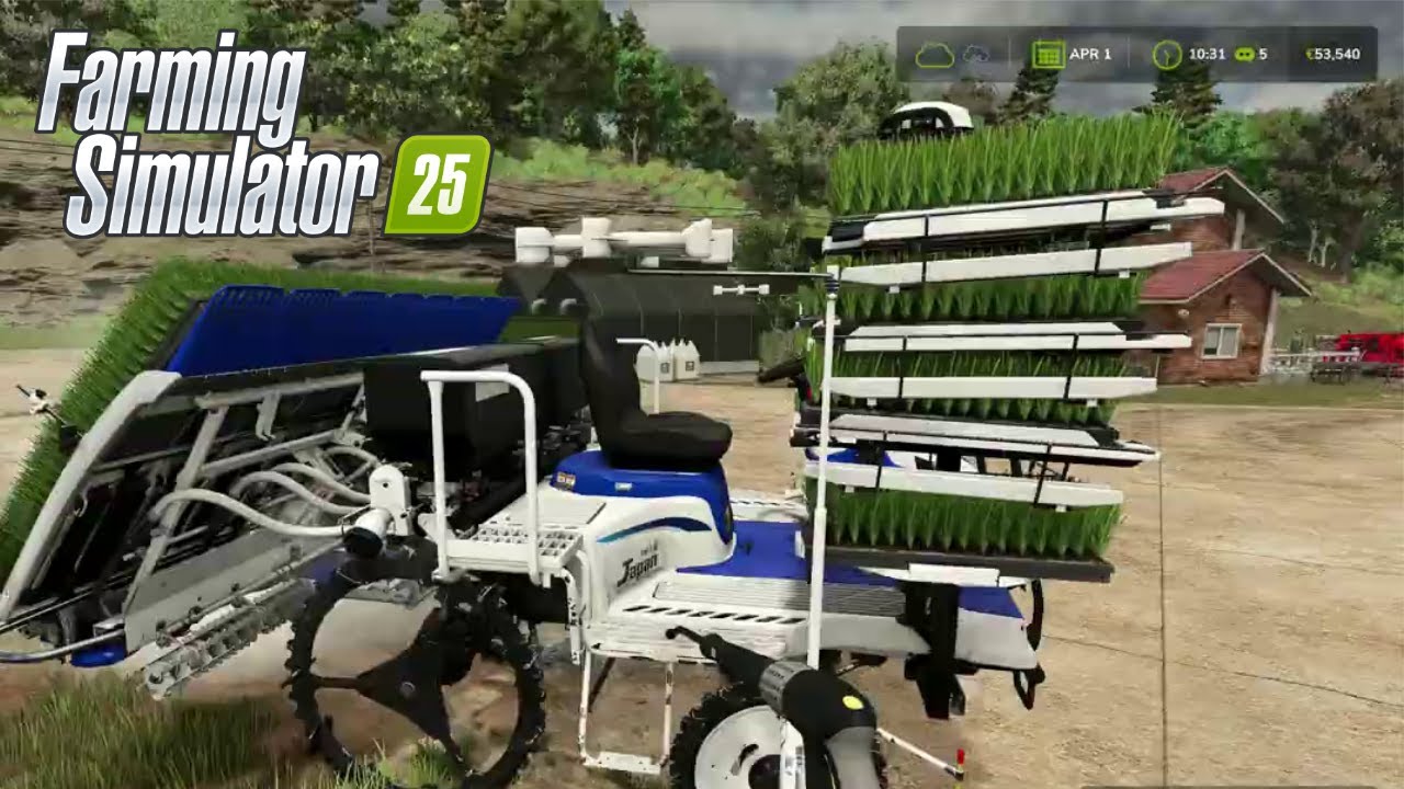Farming Simulator 25 | Ep.4 Rice and more part-time jobs