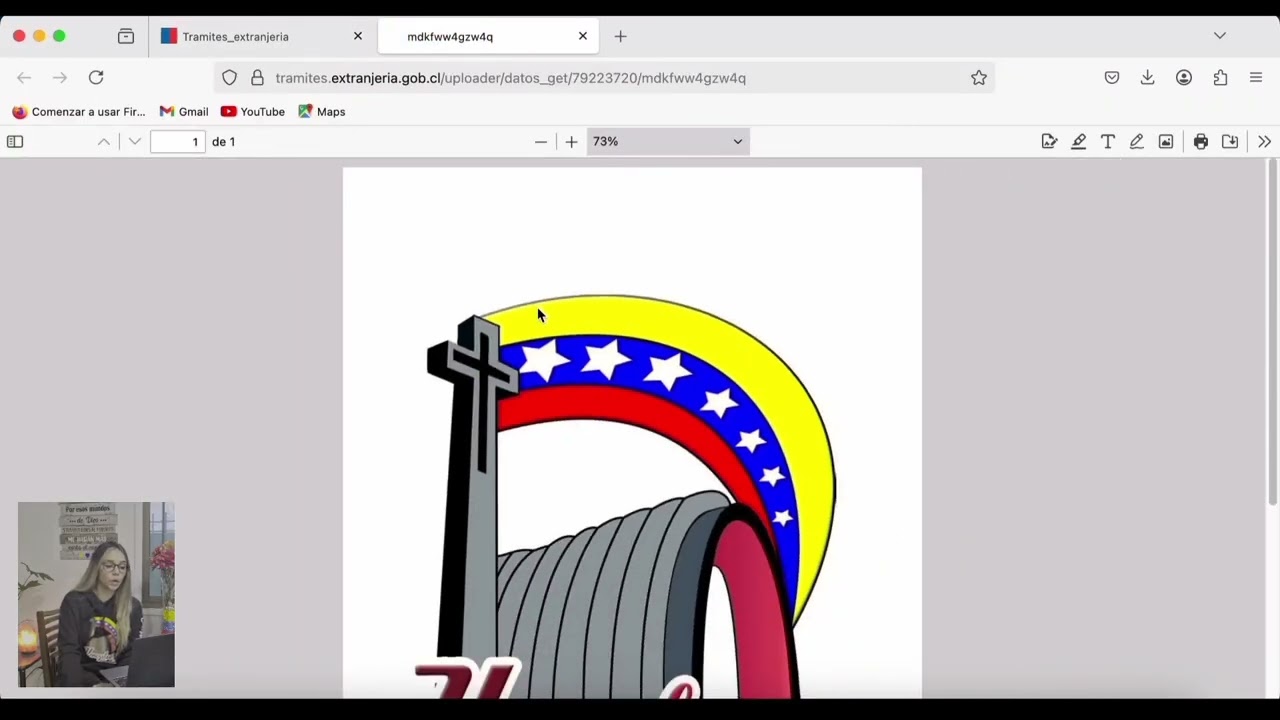 Solicitud RESIDENCIA TEMPORAL REUNIFICACIÓN FAMILIAR Chile 2025