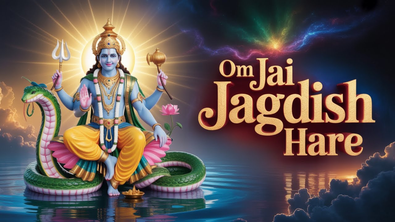 ॐ जय जगदीश हरे | Vishnu Aarti with Lyrics & Meaning | Original Sanskrit Aarti 2025