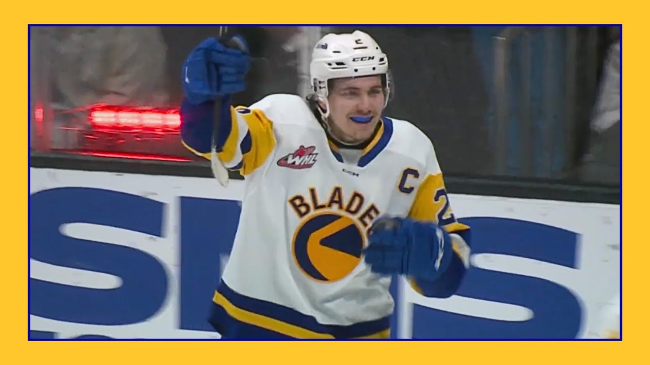 Ben Saunderson | SAS Blades | All (10) WHL Goals from 2022-23 to 2024-25