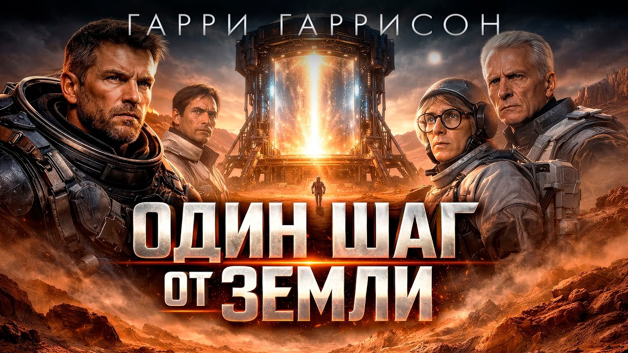 Когда дверь на Марс открылась… и всё пошло не так | Гарри Гаррисон - ОДИН ШАГ ОТ ЗЕМЛИ | Книга в Ухе