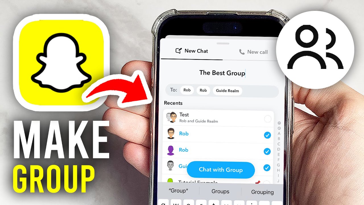 How To Make A Group Chat On Snapchat - Full Guide