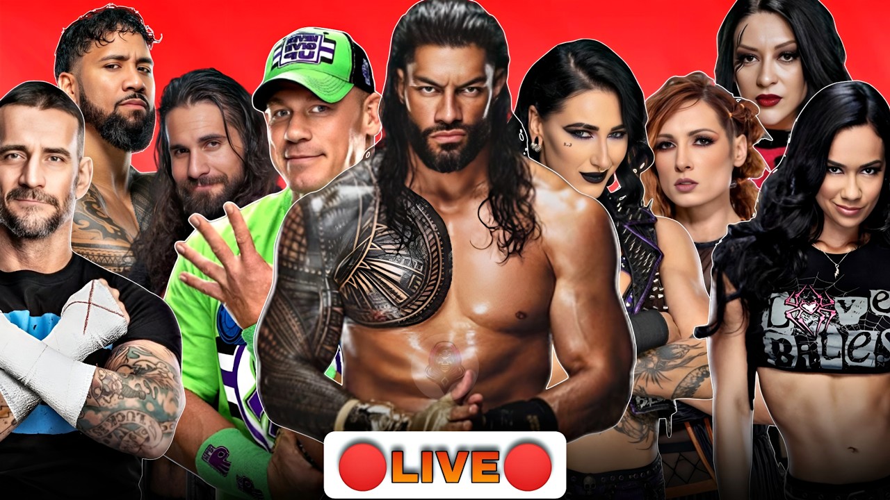 WWE 2K25 LIVE: ROMAN REIGNS vs RHEA RIPLEY 🔥#shortsfeed #wwe #wwe2k25 #wwe2k26 #verticallive #shorts