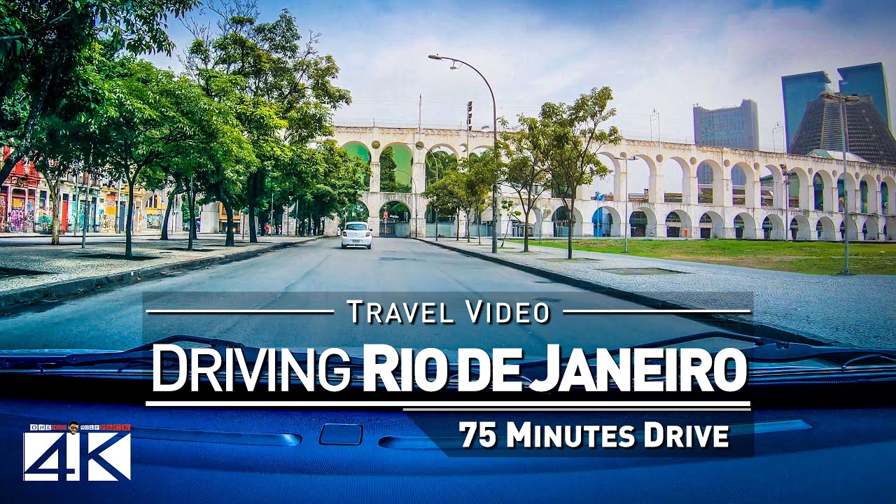 【4K】Driving through Rio de Janeiro (Brazil) | 2020