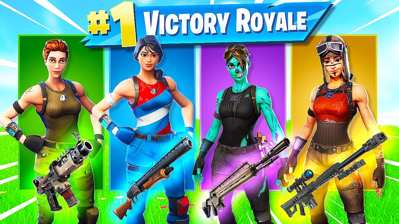 The *RANDOM* SKIN CHALLENGE in Fortnite