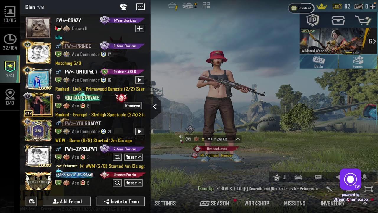 Live new event rush gameplay PUBG MOBILE