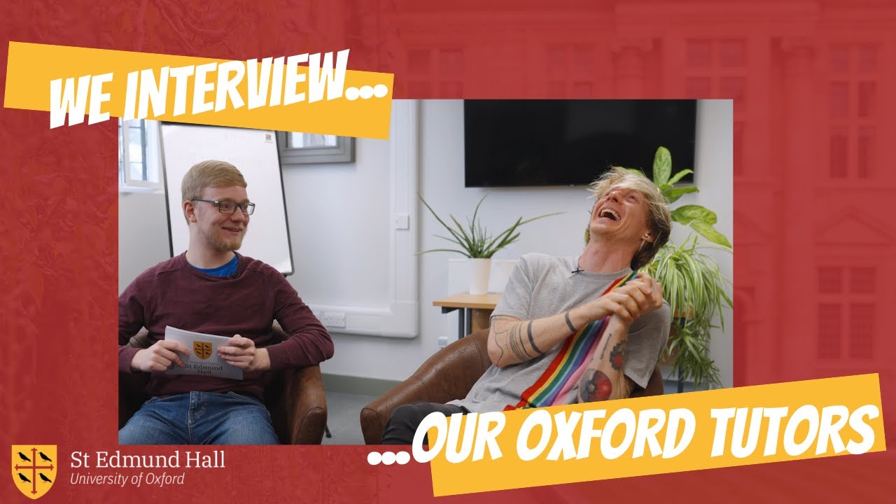 Studying at Teddy Hall: students interview Oxford tutors
