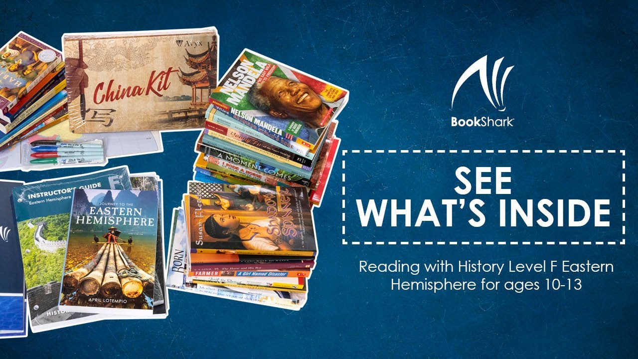 BookShark Reading with History Level F Eastern Hemisphere for ages 10-13