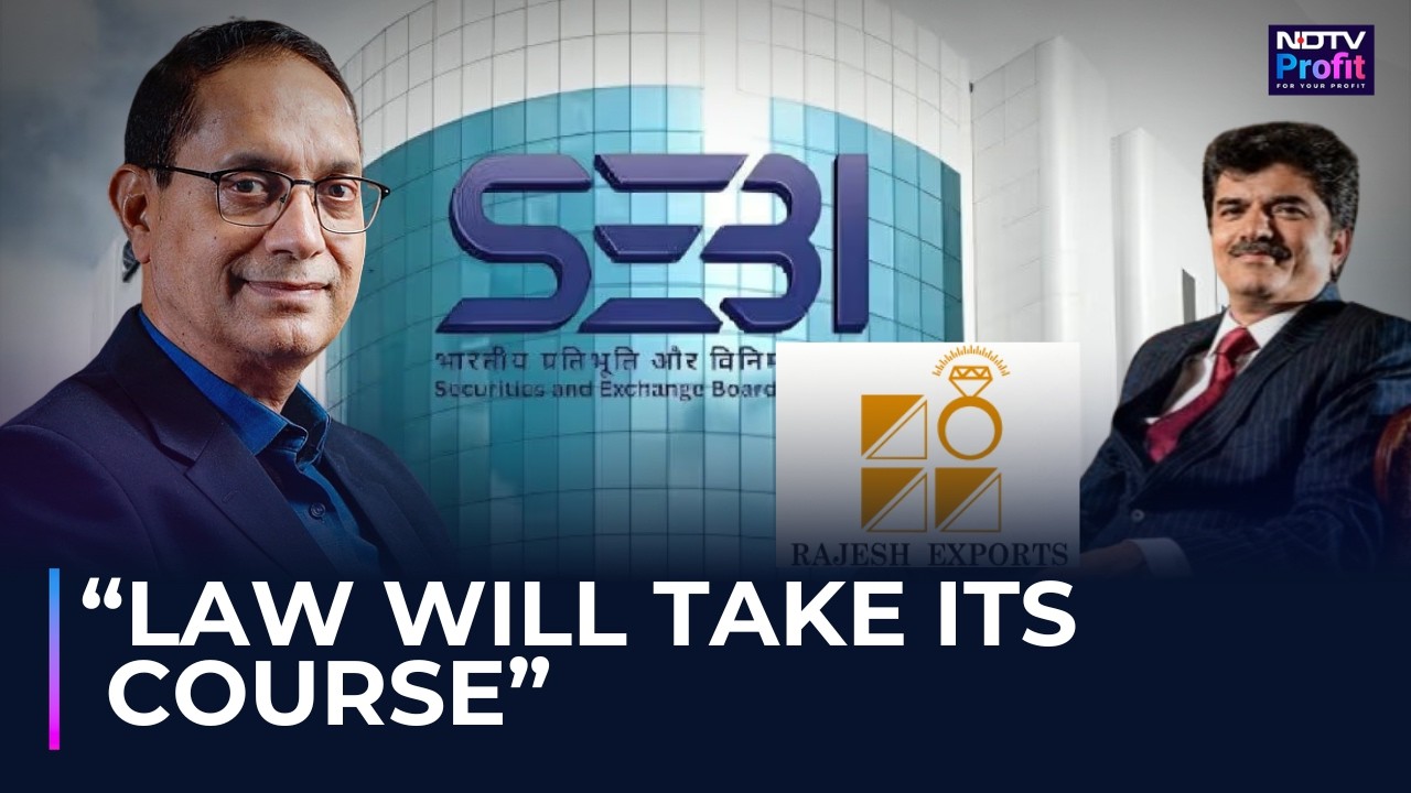 Скандал с Rajesh Exports: глава SEBI прервал молчание | Что он сказал