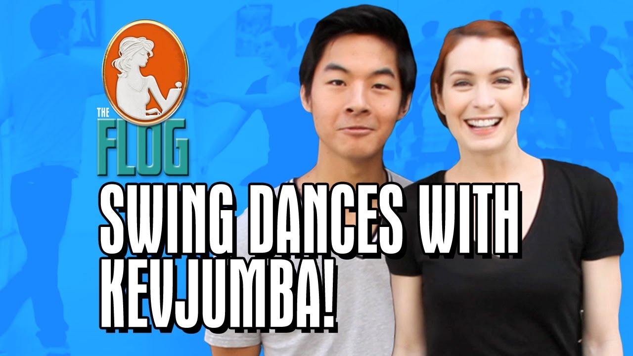 Felicia Day Swing Dances with KevJumba! - The Flog - Ep 9