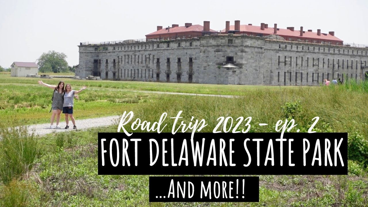 FORT DELAWARE STATE PARK, Edgar Allan Poe’s grave site, and more! #roadtrip2023 (ep. 2)