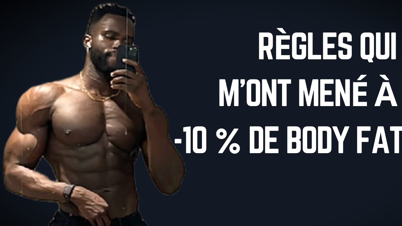 5 règle pour perdre de la graisse rapidement