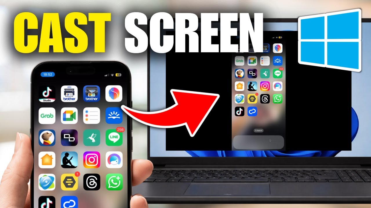How To Cast iPhone Screen To Windows 11 (Laptop & PC)