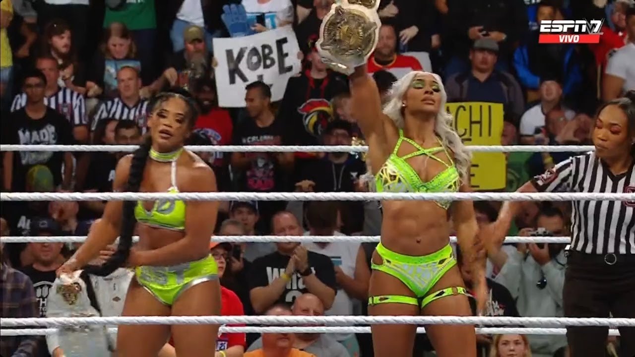 Bianca Belair & Jade Cargill Vs Alba Fyre & Isla Dawn - WWE RAW 9 de Septiembre 2024 Español