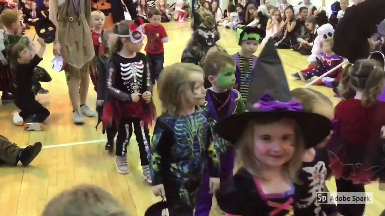 Earlview Primary School Halloween Fancy Dress Parade 2018