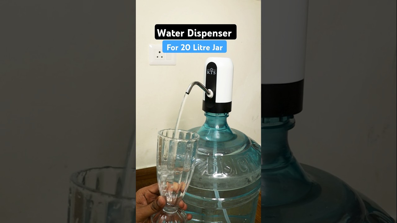 Automatyczny dozownik wody do 20-litrowych słoik&oacute;w | Najlepsza pompa dozująca wodę do 20-litrowych butelek