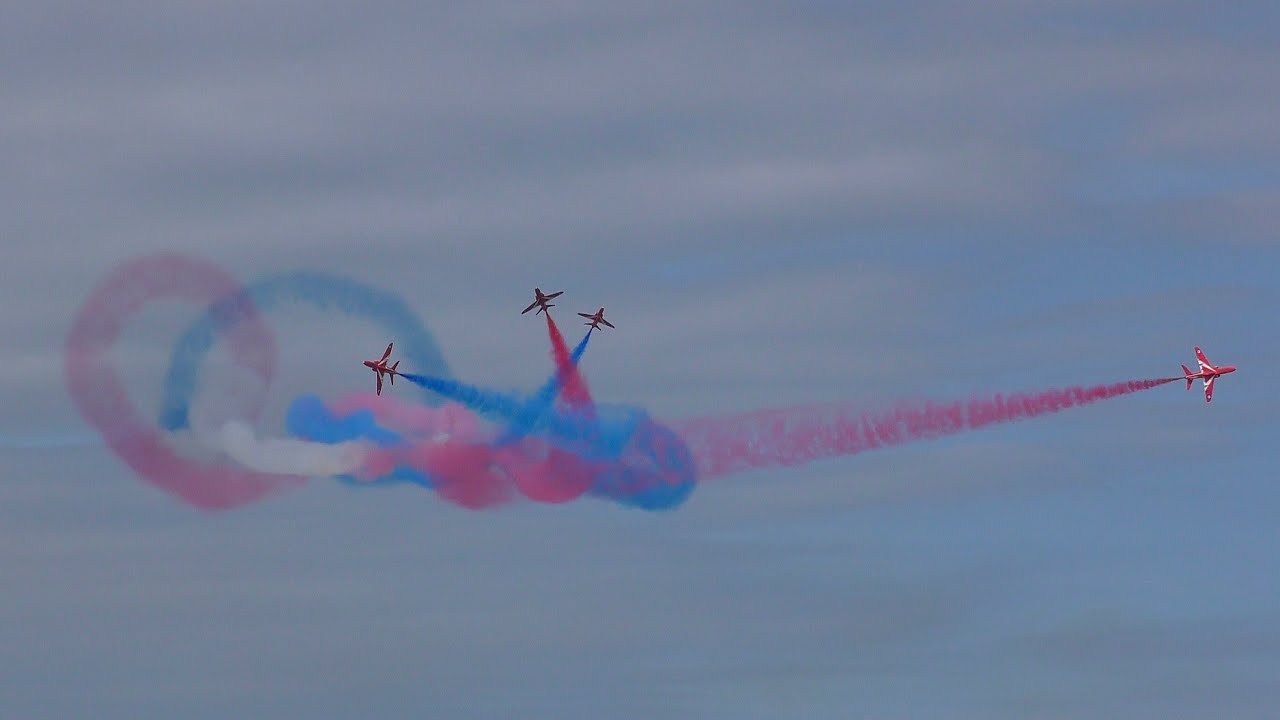 Cleethorpes Armed Forces Day Airshow 29/06/24 #redarrows #cleethorpes #starlings #grobtutor