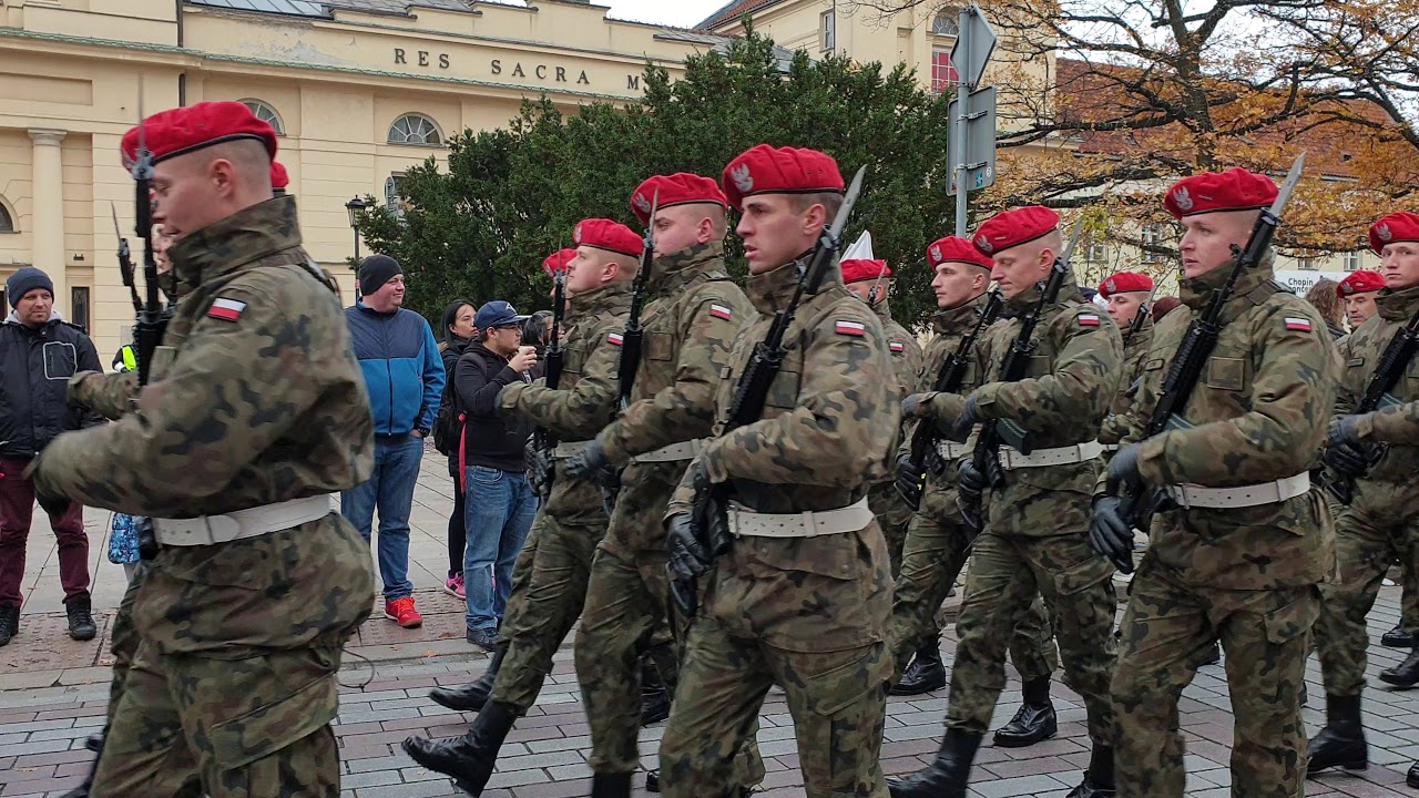 Marsz Niepodległości 2019 - Przemarsz Wojska