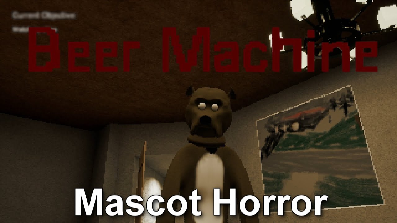 Beer Machine (PC) Only Mascot Horror Gameplay