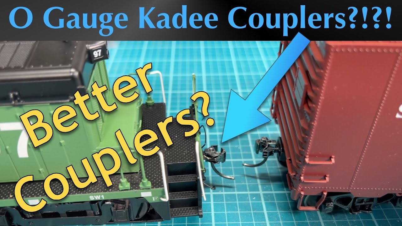 Switching to O Scale Kadee Couplers