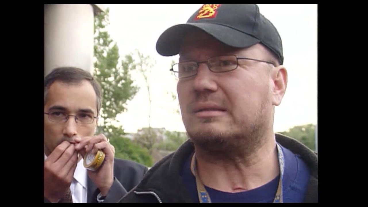 Tony Halme matkalla kuulusteluihin