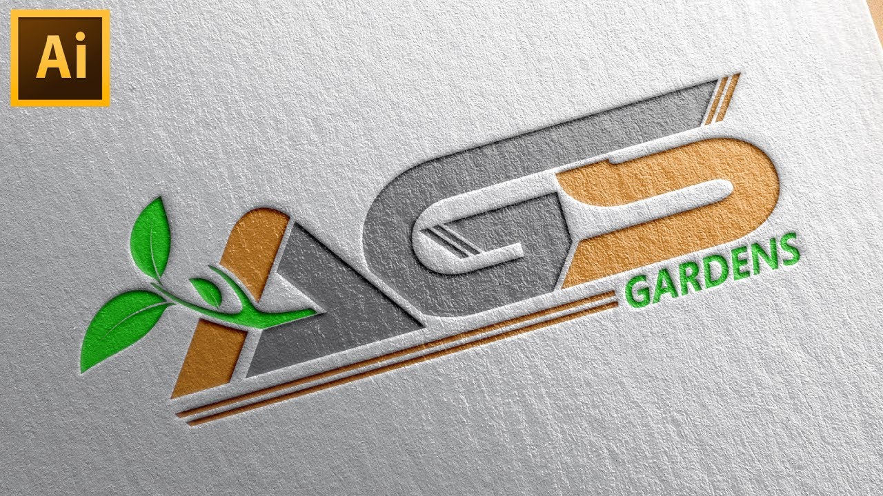 Illustrator Typography logo design tutorial | Illustrator logo design | Logo design Illustrator