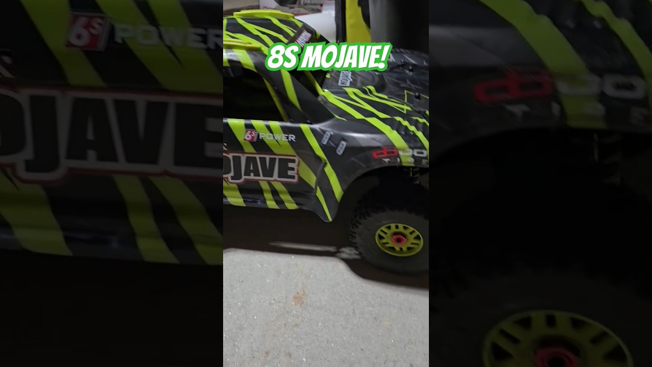 Arrma Mojave Overpowered!  8S #arrma #arrmamojave #8s #rc #radiocontrol