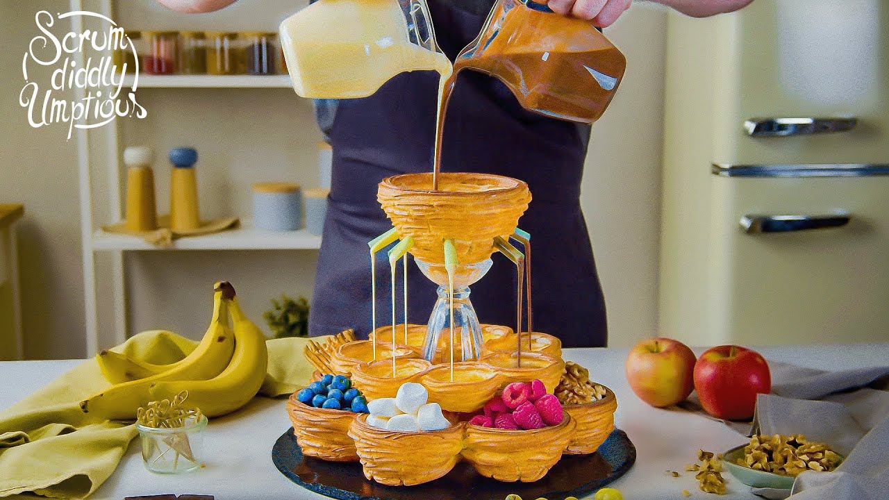 How To Build An Edible Chocolate Fountain | Have Your Churros & Eat Them Too!
