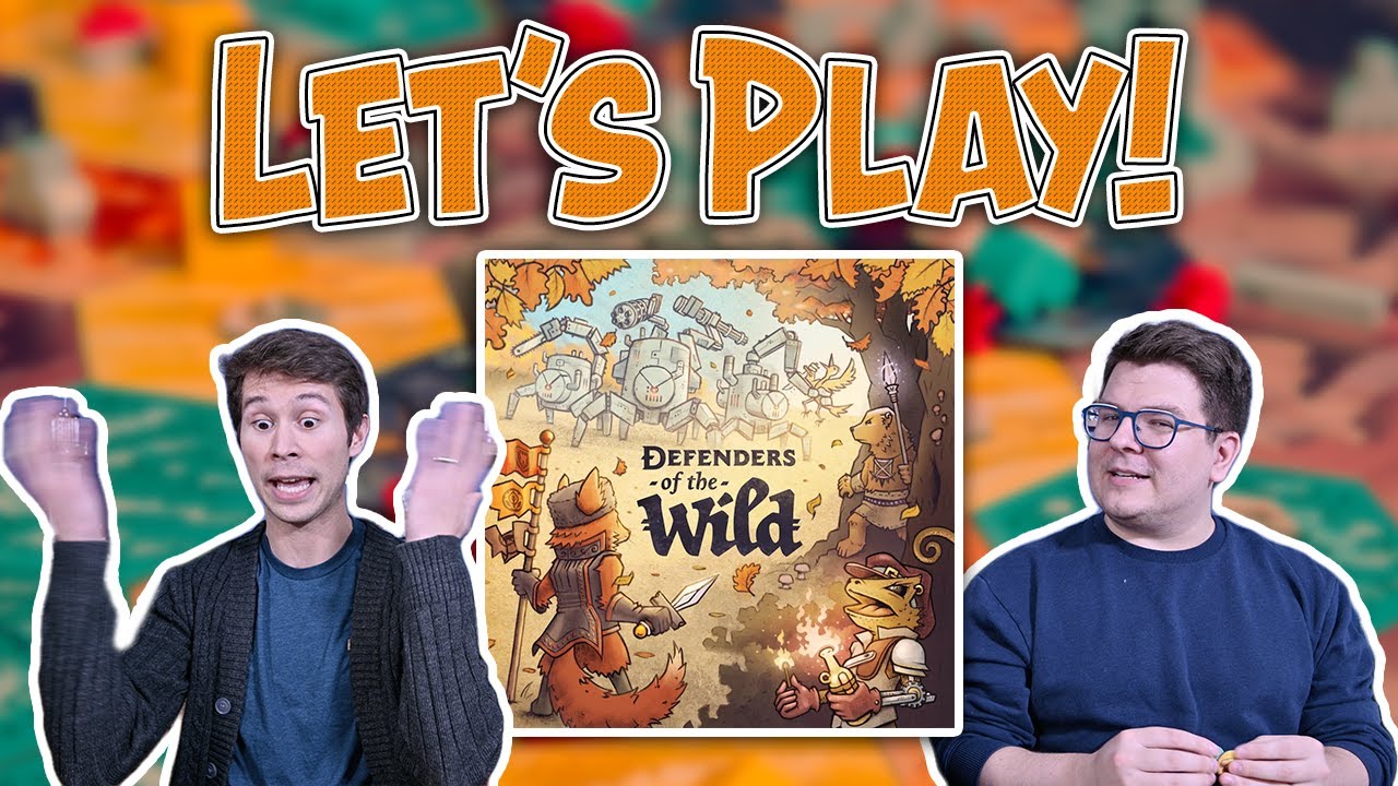 Defenders of the Wild | Ridding the Greenery of Machinery | Board Game Playthrough