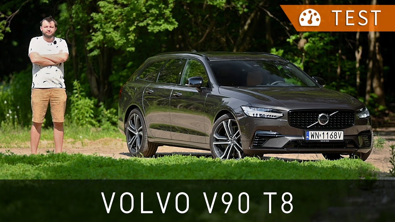 Volvo V90 T8 eAWD 455 KM Ultra Dark (2025) - test [PL] | SLEEPER W KSZTAŁCIE CEGŁY