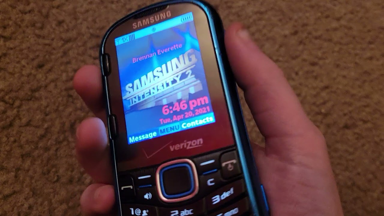 Look Around: Samsung Intensity 2 (SCH-U460)